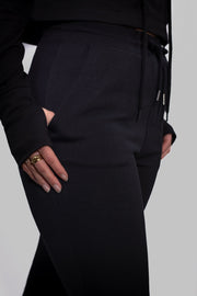 Be a Start11debütant cropped Hoodie Schwarz